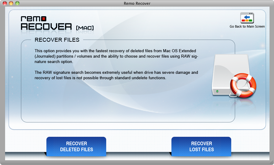 Data recovery software mac os